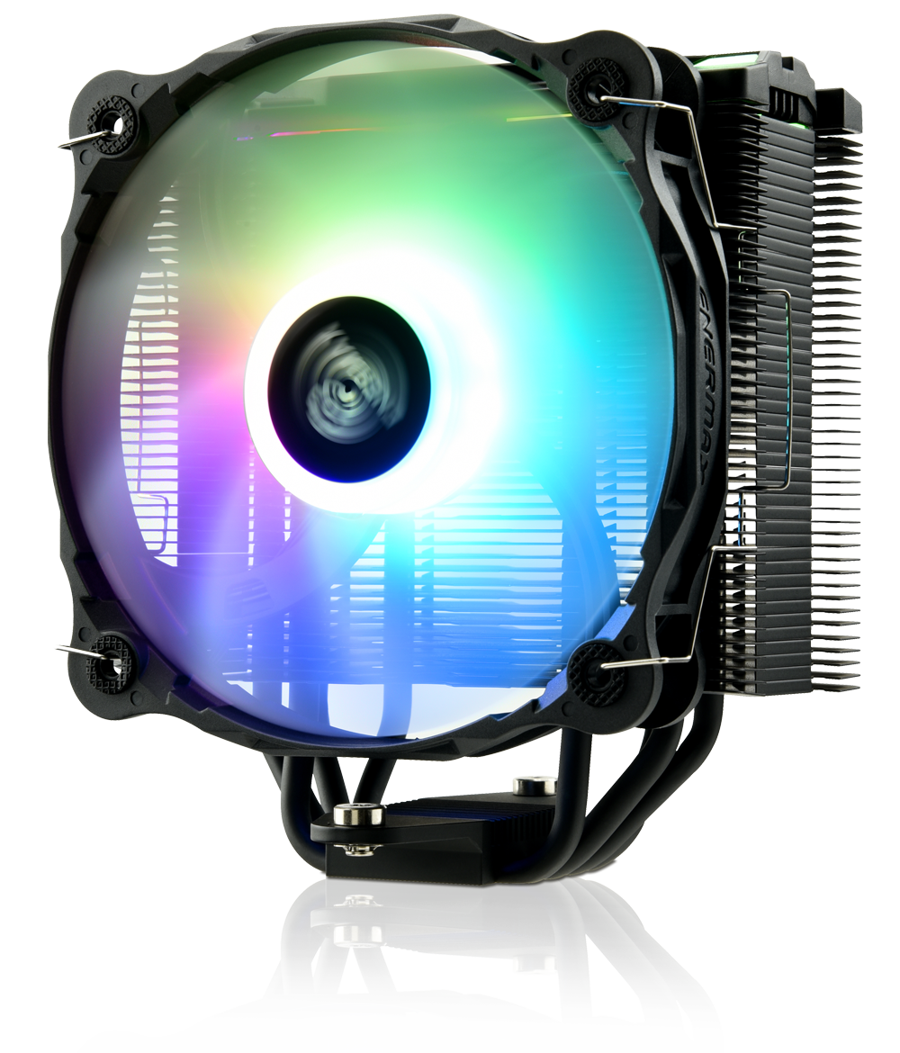 Enermax - ETS-F40 - Refroidisseur blanc pour processeur Intel / AMD Ryzen -  Ventirad Processeur - Rue du Commerce