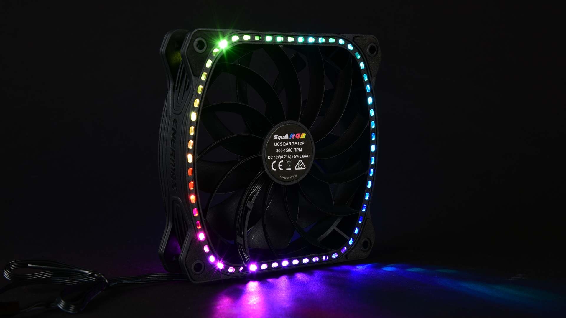 ENERMAX - Ventilateur PC SquA RGB Paquet de 3 av…